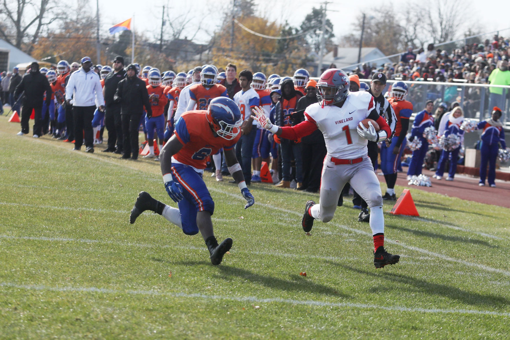 Vineland at Millville football